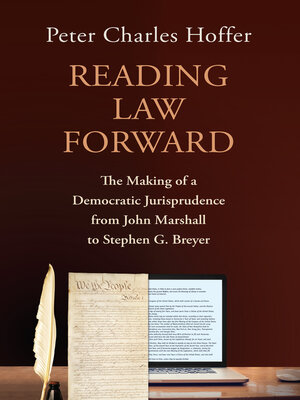 cover image of Reading Law Forward